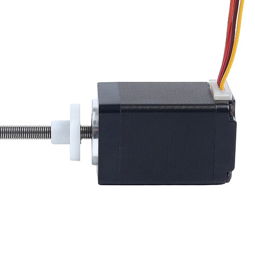 Nema 11 外部 45mm スタック 0.75A リード 0.635mm(0.025") 長さ 101mm - 11E18S0754ED4-101RS | StepperOnline