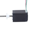 Nema 11 外部 45mm スタック 0.75A リード 1.27mm(0.05") 長さ 250mm - 11E18S0754FD4-250RS | StepperOnline