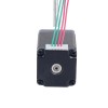 Nema 11 外部 45mm スタック 0.75A リード 1.27mm(0.05") 長さ 250mm - 11E18S0754FD4-250RS | StepperOnline