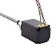 NEMA 11 外付けボールねじ リニアステッピングモータ 1.0A 46mm スタックスクリューリード 2mm(0.07874) リード長 150mm