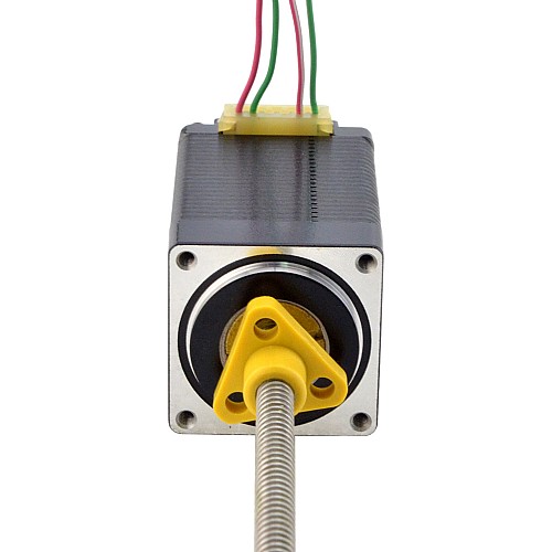 NEMA 11 外部 Acme リニア ステッピング モーター 1.0A 46mm スタック スクリュー リード 1.27mm(0.05) リード長 150mm NEMA 11 外部 Acme リニア ステッピング モーター 1.0A 46mm スタック スクリュー リード 1.27mm(0.05) リード長 150mm