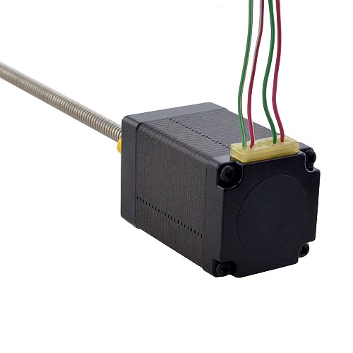 NEMA 11 外部 Acme リニア ステッピング モーター 1.0A 46mm スタック スクリュー リード 2.54mm(0.1) リード長 150mm