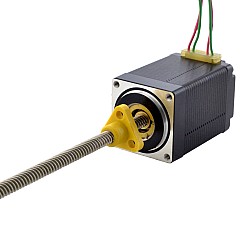 NEMA 11 外部 Acme リニア ステッピング モーター 1.0A 46mm スタック スクリュー リード 5.08mm(0.2") リード長 150mm