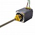 NEMA 11 外部 Acme リニア ステッピング モーター 1.0A 46mm スタック スクリュー リード 5.08mm(0.2") リード長 150mm