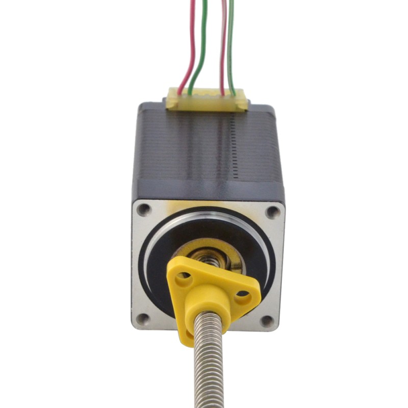 NEMA 11 外部 Acme リニア ステッピング モーター 1.0A 46mm スタック スクリュー リード 5.08mm(0.2) リード長 150mm