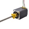 NEMA 11 外部 Acme リニア ステッピング モーター 1.0A 46mm スタック スクリュー リード 10.16mm(0.4) リード長 150mm