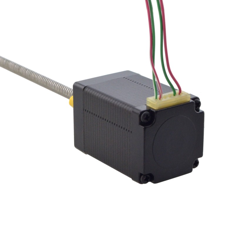 NEMA 11 外部 Acme リニア ステッピング モーター 1.0A 46mm スタック スクリュー リード 10.16mm(0.4) リード長 150mm