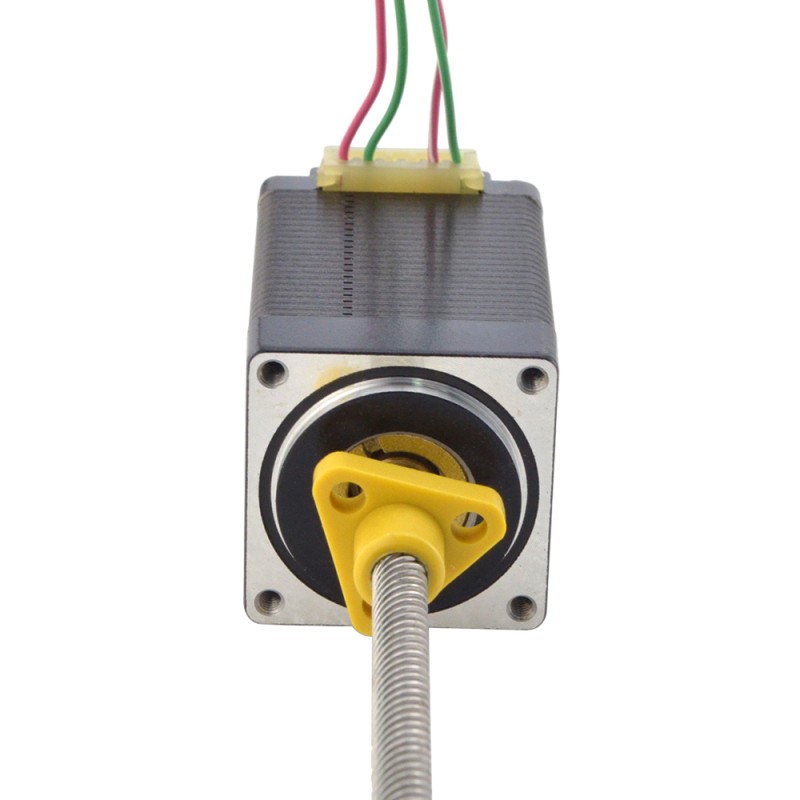 NEMA 11 外部 Acme リニア ステッピング モーター 1.0A 46mm スタック スクリュー リード 10.16mm(0.4) リード長 150mm