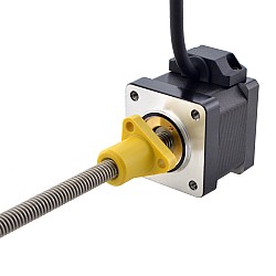 NEMA 14 外部 Acme リニア ステッピング モーター 1.5A 34mm スタック スクリュー リード 2.54mm(0.1") リード長 150mm