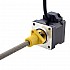 NEMA 14 外部 Acme リニア ステッピング モーター 1.5A 34mm スタック スクリュー リード 2.54mm(0.1") リード長 150mm