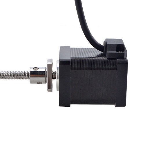NEMA 14 外付けボールねじリニアステッピングモータ 1.5A 47mm スタックスクリューリード 2mm(0.07874) リード長 150mm NEMA 14 外付けボールねじリニアステッピングモータ 1.5A 47mm スタックスクリューリード 2mm(0.07874) リード長 150mm