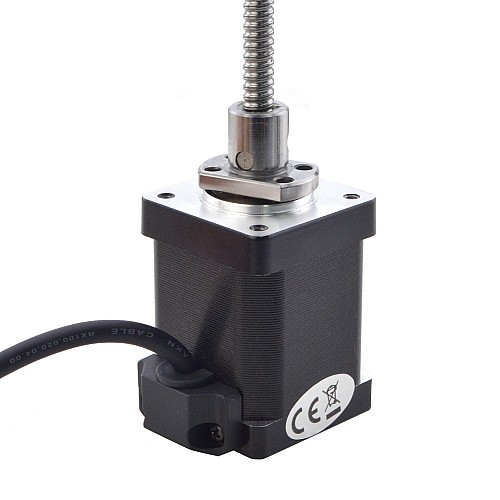 NEMA 14 外付けボールねじリニアステッピングモータ 1.5A 47mm スタックスクリューリード 2mm(0.07874) リード長 150mm NEMA 14 外付けボールねじリニアステッピングモータ 1.5A 47mm スタックスクリューリード 2mm(0.07874) リード長 150mm
