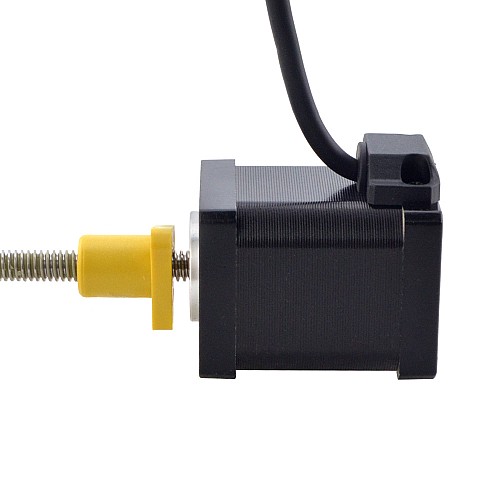 NEMA 14 外部 Acme リニア ステッピング モーター 1.5A 47mm スタック スクリュー リード 1.27mm(0.05) リード長 150mm