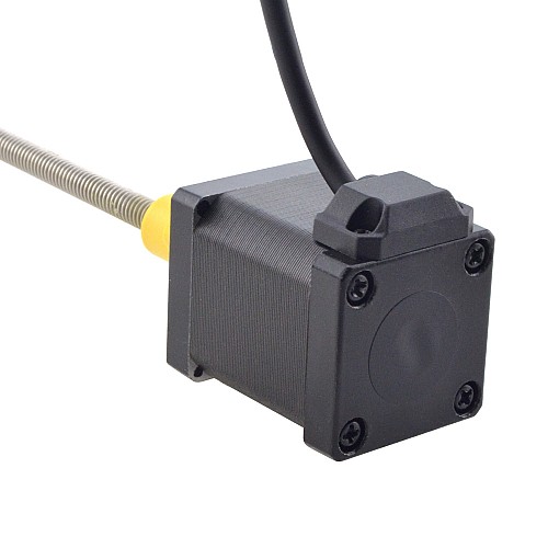 NEMA 14 外部 Acme リニア ステッピング モーター 1.5A 47mm スタック スクリュー リード 1.27mm(0.05) リード長 150mm