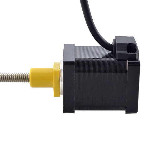 NEMA 14 外部 Acme リニア ステッピング モーター 1.5A 47mm スタック スクリュー リード 2.54mm(0.1) リード長 150mm