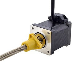 NEMA 14 外部 Acme リニア ステッピング モーター 1.5A 47mm スタック スクリュー リード 6.35mm(0.25") リード長 150mm