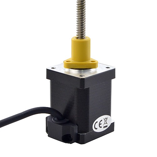 NEMA 14 外部 Acme リニア ステッピング モーター 1.5A 47mm スタック スクリュー リード 6.35mm(0.25) リード長 150mm NEMA 14 外部 Acme リニア ステッピング モーター 1.5A 47mm スタック スクリュー リード 6.35mm(0.25) リード長 150mm