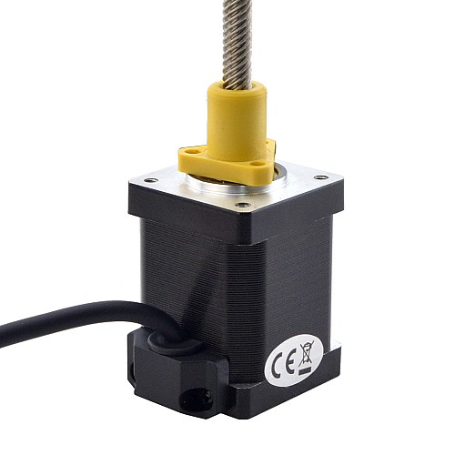 NEMA 14 外部 Acme リニア ステッピング モーター 1.5A 47mm スタック スクリュー リード 12.7mm(0.5) リード長 150mm NEMA 14 外部 Acme リニア ステッピング モーター 1.5A 47mm スタック スクリュー リード 12.7mm(0.5) リード長 150mm