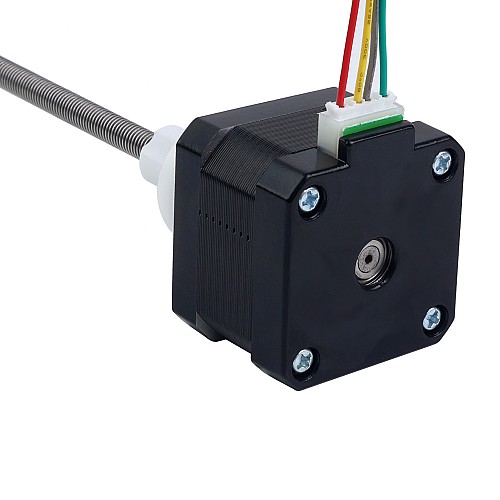 Nema 17 外部 34mm スタック 0.4A リード 2mm(0.07874") 長さ 200mm - 17E13S0404AF4-200RS | StepperOnline Nema 17 外部 34mm スタック 0.4A リード 2mm(0.07874") 長さ 200mm - 17E13S0404AF4-200RS | StepperOnline