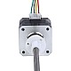 Nema 17 外部 34mm スタック 0.4A リード 2mm(0.07874") 長さ 200mm - 17E13S0404AF4-200RS | StepperOnline Nema 17 外部 34mm スタック 0.4A リード 2mm(0.07874") 長さ 200mm - 17E13S0404AF4-200RS | StepperOnline