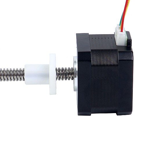 Nema 17 外部 34mm スタック 0.4A リード 4mm(0.15748) 長さ 150mm - 17E13S0404DB4-150RS | StepperOnline Nema 17 外部 34mm スタック 0.4A リード 4mm(0.15748) 長さ 150mm - 17E13S0404DB4-150RS | StepperOnline
