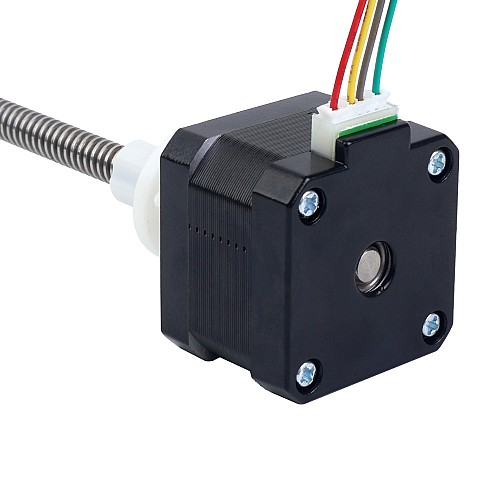 Nema 17 外部 34mm スタック 0.4A リード 4mm(0.15748) 長さ 150mm - 17E13S0404DB4-150RS | StepperOnline Nema 17 外部 34mm スタック 0.4A リード 4mm(0.15748) 長さ 150mm - 17E13S0404DB4-150RS | StepperOnline