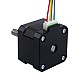 Nema 17 外部 34mm スタック 0.4A リード 8mm(0.31496") 長さ 32mm - 17E13S0404MB4-032RB | StepperOnline Nema 17 外部 34mm スタック 0.4A リード 8mm(0.31496") 長さ 32mm - 17E13S0404MB4-032RB | StepperOnline