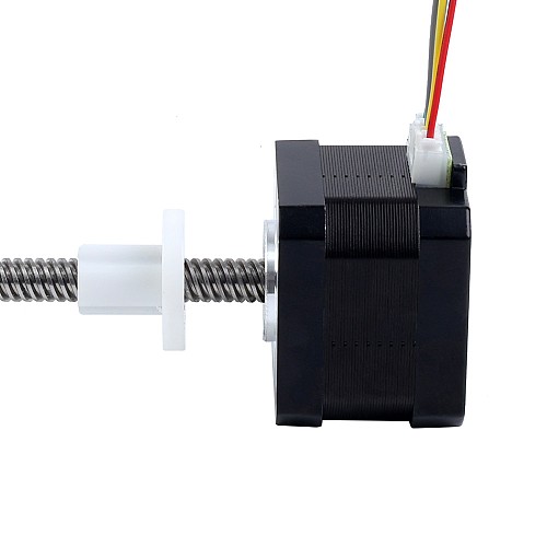 Nema 17 外部 34mm スタック 0.4A リード 8mm(0.31496") 長さ 150mm - 17E13S0404MB4-150RS | StepperOnline Nema 17 外部 34mm スタック 0.4A リード 8mm(0.31496") 長さ 150mm - 17E13S0404MB4-150RS | StepperOnline