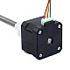 Nema 17 外部 34mm スタック 0.4A リード 8mm(0.31496") 長さ 150mm - 17E13S0404MB4-150RS | StepperOnline Nema 17 外部 34mm スタック 0.4A リード 8mm(0.31496") 長さ 150mm - 17E13S0404MB4-150RS | StepperOnline