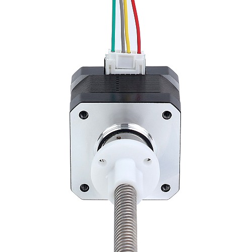Nema 17 外部 34mm スタック 0.4A リード 8mm(0.31496") 長さ 200mm - 17E13S0404MB4-200RS | StepperOnline Nema 17 外部 34mm スタック 0.4A リード 8mm(0.31496") 長さ 200mm - 17E13S0404MB4-200RS | StepperOnline
