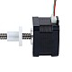 Nema 17 外部 34mm スタック 0.4A リード 8mm(0.31496") 長さ 300mm - 17E13S0404MB4-300RS | StepperOnline