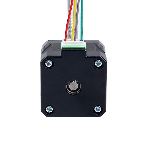 Nema 17 外部 34mm スタック 0.4A リード 8mm(0.31496") 長さ 300mm - 17E13S0404MB4-300RS | StepperOnline