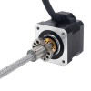NEMA 17 外付けボールねじリニアステッピングモータ 1.5A 34mm スタックスクリューリード 2mm(0.07874) リード長 150mm NEMA 17 外付けボールねじリニアステッピングモータ 1.5A 34mm スタックスクリューリード 2mm(0.07874) リード長 150mm