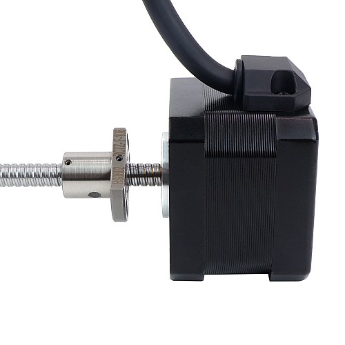 NEMA 17 外付けボールねじリニアステッピングモータ 1.5A 34mm スタックスクリューリード 2mm(0.07874) リード長 150mm NEMA 17 外付けボールねじリニアステッピングモータ 1.5A 34mm スタックスクリューリード 2mm(0.07874) リード長 150mm