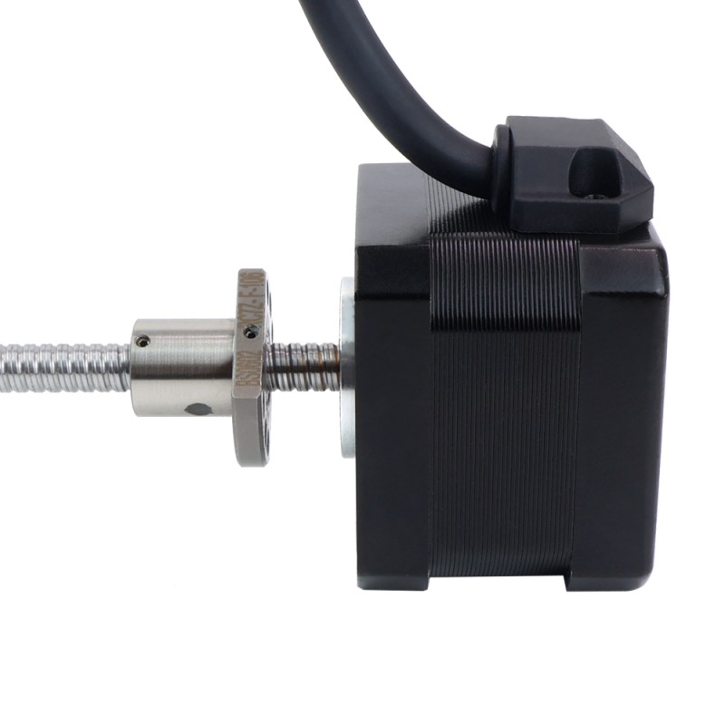 NEMA 17 外付けボールねじリニアステッピングモータ 1.5A 34mm スタックスクリューリード 2mm(0.07874) リード長 150mm NEMA 17 外付けボールねじリニアステッピングモータ 1.5A 34mm スタックスクリューリード 2mm(0.07874) リード長 150mm