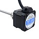 NEMA 17 外付けボールねじリニアステッピングモータ 1.5A 34mm スタックスクリューリード 2mm(0.07874) リード長 150mm NEMA 17 外付けボールねじリニアステッピングモータ 1.5A 34mm スタックスクリューリード 2mm(0.07874) リード長 150mm