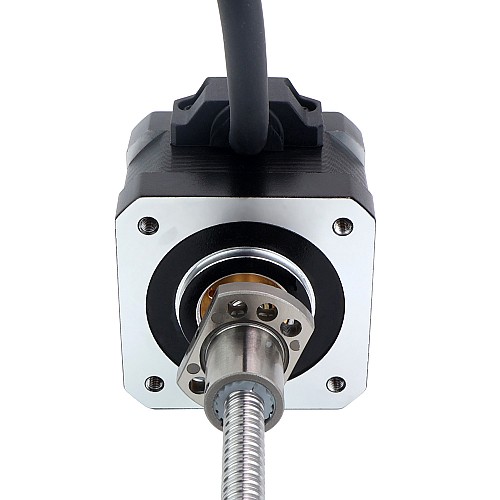 NEMA 17 外付けボールねじリニアステッピングモータ 1.5A 34mm スタックスクリューリード 2mm(0.07874) リード長 150mm NEMA 17 外付けボールねじリニアステッピングモータ 1.5A 34mm スタックスクリューリード 2mm(0.07874) リード長 150mm