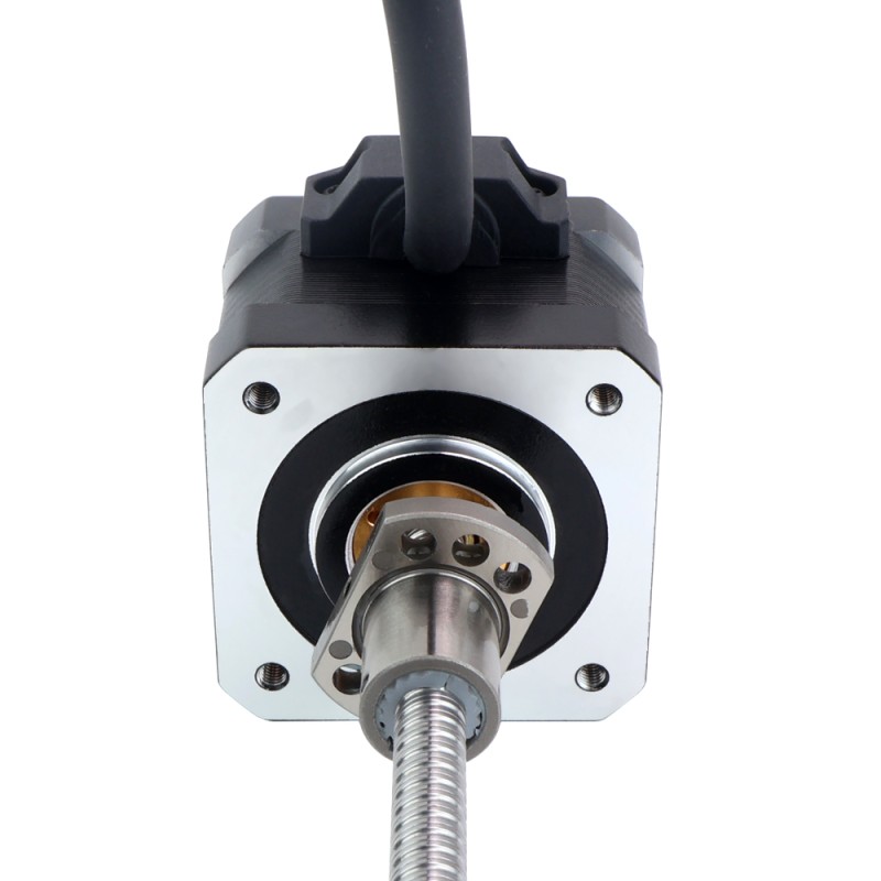 NEMA 17 外付けボールねじリニアステッピングモータ 1.5A 34mm スタックスクリューリード 2mm(0.07874) リード長 150mm NEMA 17 外付けボールねじリニアステッピングモータ 1.5A 34mm スタックスクリューリード 2mm(0.07874) リード長 150mm