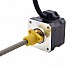 NEMA 17 外部 Acme リニアステッピングモーター 1.5A 34mm 身長 スクリューリード 1.27mm(0.05") リードの長さ 150mm