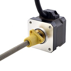 NEMA 17 外部 Acme リニアステッピングモーター 1.5A 34mm 身長 スクリューリード 2.54mm(0.1") リードの長さ 150mm