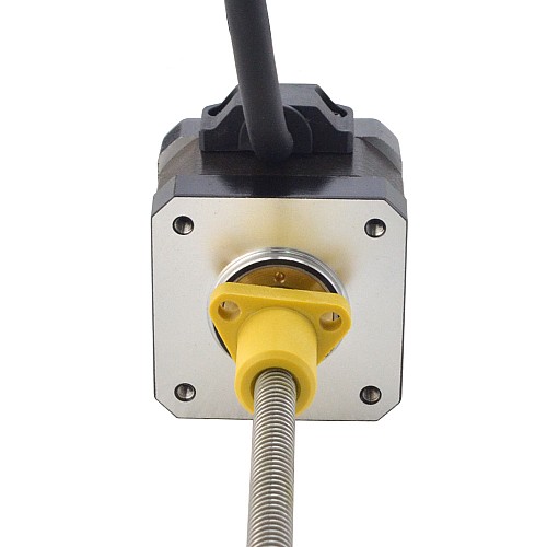 NEMA 17 外部 Acme リニアステッピングモーター 1.5A 34mm 身長 スクリューリード 2.54mm(0.1) リードの長さ 150mm