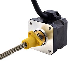 NEMA 17 外部 Acme リニアステッピングモーター 1.5A 34mm 身長 スクリューリード 12.7mm(0.5") リードの長さ 150mm