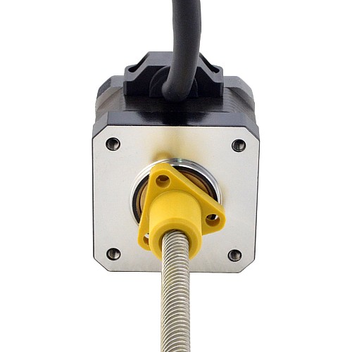 NEMA 17 外部 Acme リニアステッピングモーター 1.5A 34mm 身長 スクリューリード 12.7mm(0.5) リードの長さ 150mm