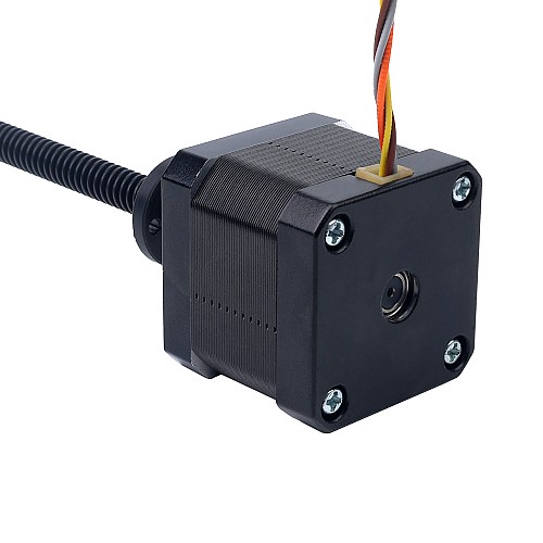 Nema 17 高温外部台形リニアステッピングモーター 1.68A リード 4mm(0.15748インチ) ネジ長さ 350mm Nema 17 高温外部台形リニアステッピングモーター 1.68A リード 4mm(0.15748インチ) ネジ長さ 350mm