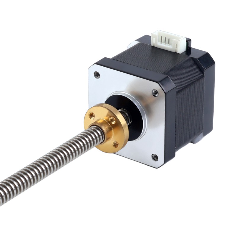 Nema 17 外部 40mm スタック 1.5A リード 2mm(0.07874") 長さ 310mm - 17E16S1504AB2-310RS | StepperOnline Nema 17 外部 40mm スタック 1.5A リード 2mm(0.07874") 長さ 310mm - 17E16S1504AB2-310RS | StepperOnline
