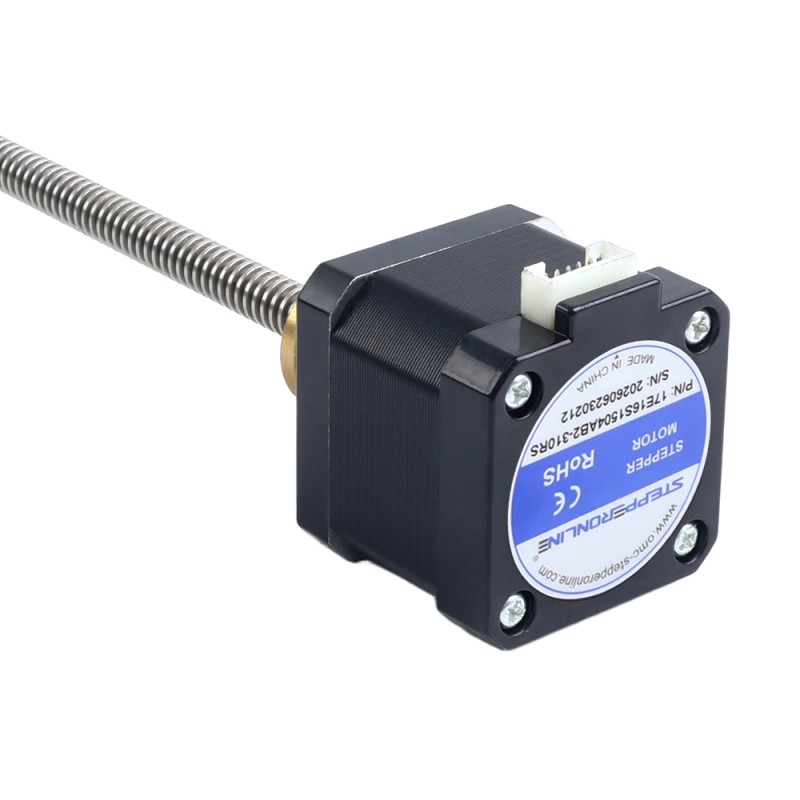 Nema 17 外部 40mm スタック 1.5A リード 2mm(0.07874") 長さ 310mm - 17E16S1504AB2-310RS | StepperOnline Nema 17 外部 40mm スタック 1.5A リード 2mm(0.07874") 長さ 310mm - 17E16S1504AB2-310RS | StepperOnline