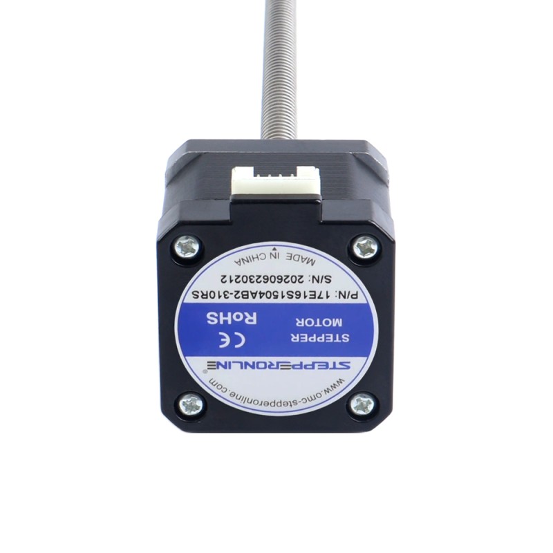 Nema 17 外部 40mm スタック 1.5A リード 2mm(0.07874") 長さ 310mm - 17E16S1504AB2-310RS | StepperOnline Nema 17 外部 40mm スタック 1.5A リード 2mm(0.07874") 長さ 310mm - 17E16S1504AB2-310RS | StepperOnline