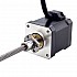 NEMA 17 外付けボールねじリニアステッピングモータ 2.5A 48mm スタックスクリューリード 2mm(0.07874") リード長 150mm