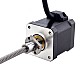NEMA 17 外付けボールねじリニアステッピングモータ 2.5A 48mm スタックスクリューリード 2mm(0.07874) リード長 150mm NEMA 17 外付けボールねじリニアステッピングモータ 2.5A 48mm スタックスクリューリード 2mm(0.07874) リード長 150mm