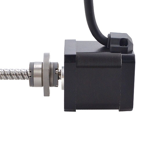 NEMA 17 外付けボールねじリニアステッピングモータ 2.5A 48mm スタックスクリューリード 8mm(0.3150) リード長 150mm